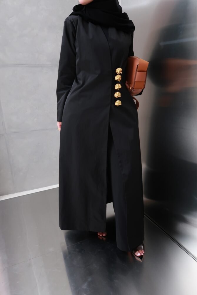 ⁦Floral abaya✨⁩ - الصورة ⁦2⁩