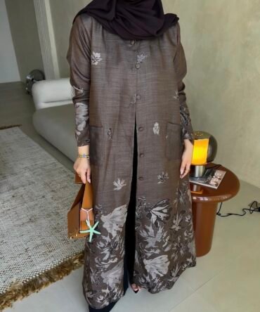 لينن جينز كحلي- بني